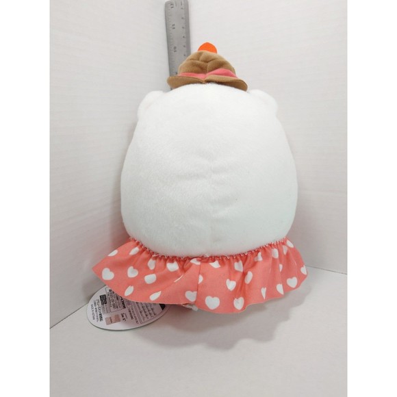 Sumikko Gurashi Shirokuma Skirt and Hat Plush - Picture 3 of 3